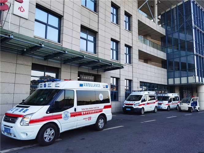 逊克救护车出租服务案例4