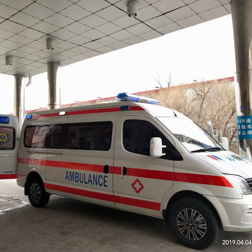 逊克救护车出租服务案例2